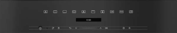 Miele H 7264 B Backofen im perfekt kombinierbaren Design mit Klartextdisplay und PerfectClean.